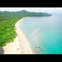 conchal beach southern stretch aerial view
 - Costa Rica