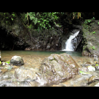 waterfall lomas de barbudal
 - Costa Rica