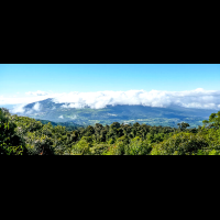 clouds view from barva
 - Costa Rica