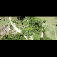 extremos at the bottom of bungee 
 - Costa Rica