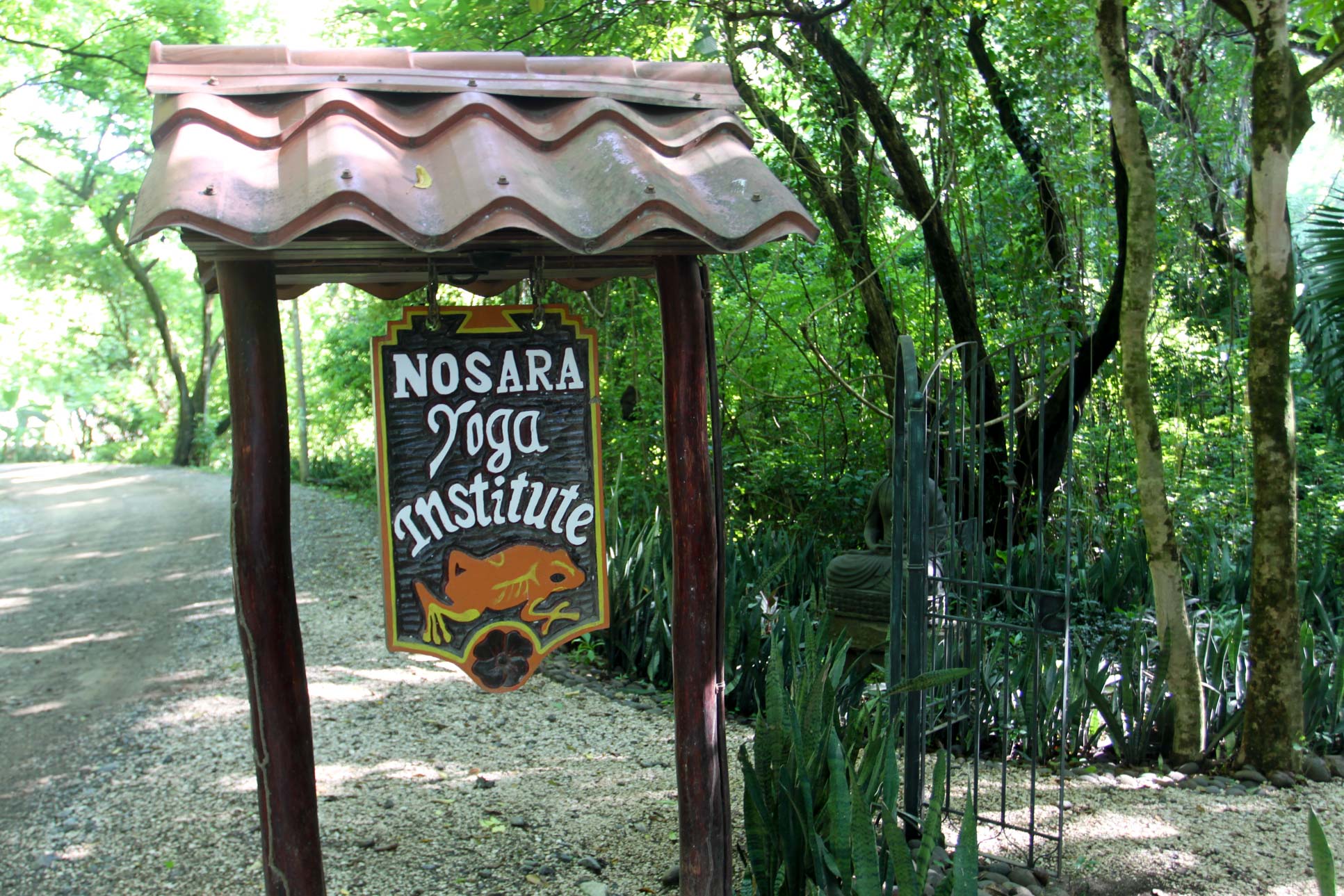 nosara yoga institute road sign
 - Costa Rica